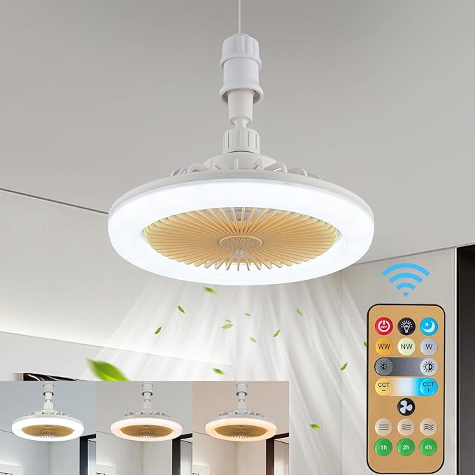LED Multi-Function Fan Light – 2-in-1 Cooling & Illumination Solution