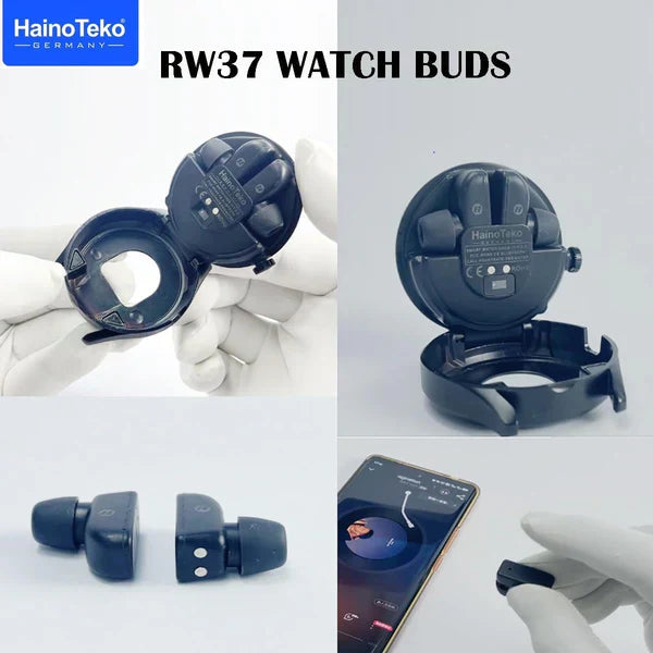 GTS 5 2-in-1 Smart Watch & Wireless Earbuds Smart Fitness Meets Seamless Sound