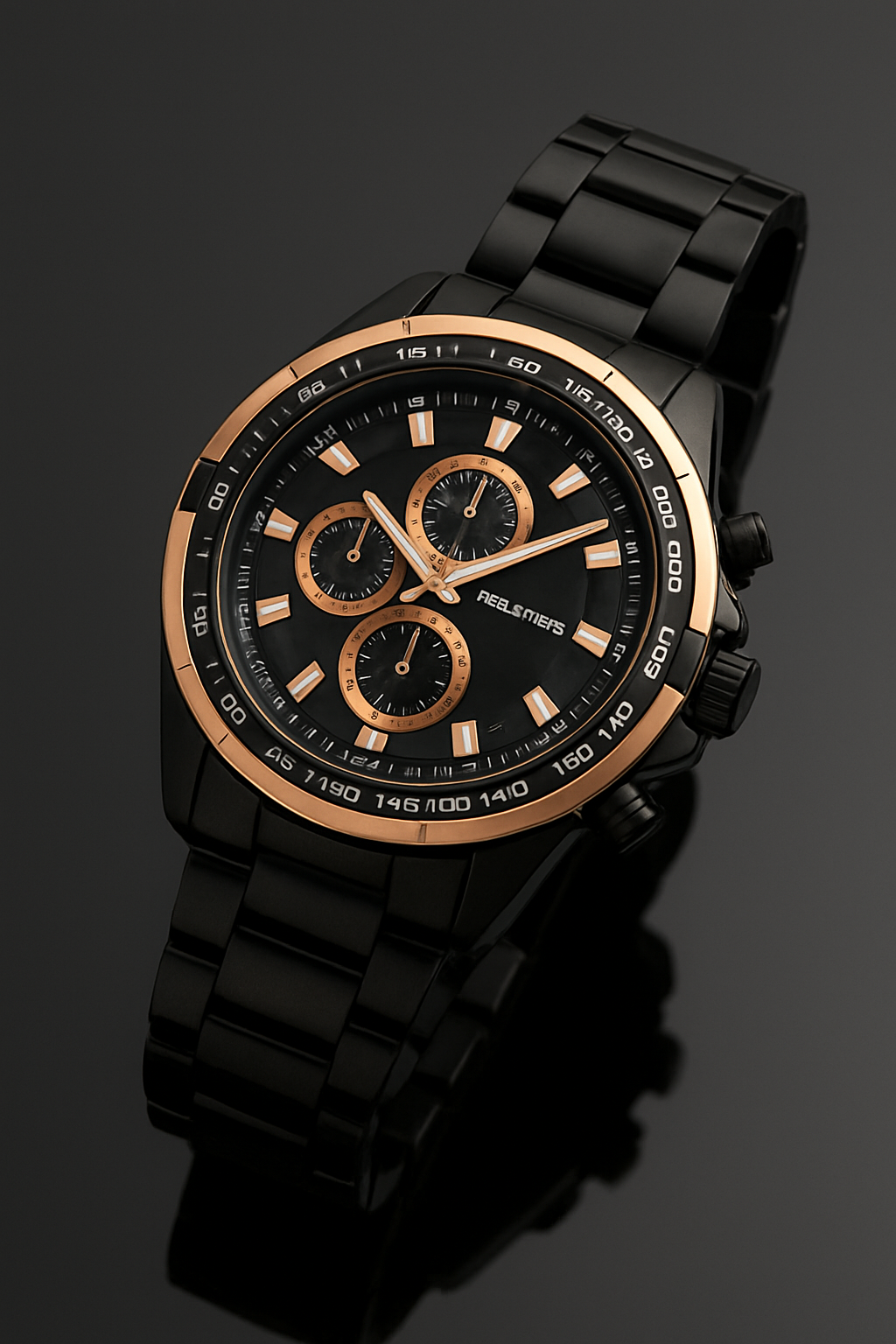 Men’s Business Quartz Watch – Elegant Timepiece with Stainless Steel Belt