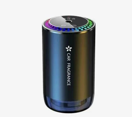 Luxury Car Fragrance with LED Light Freshen Your Ride with Style