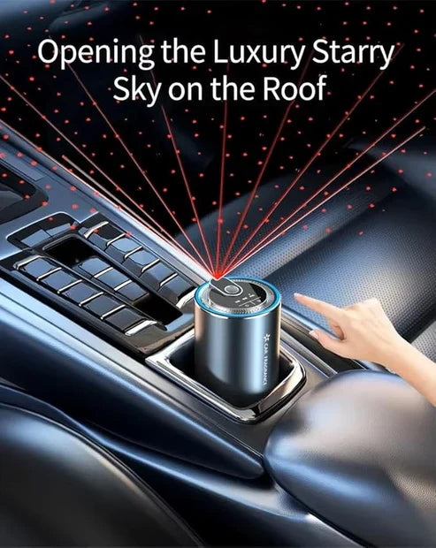 Luxury Car Fragrance with LED Light Freshen Your Ride with Style