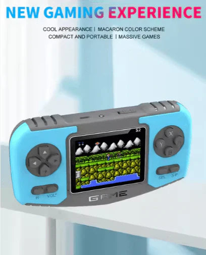 Mini Retro Game Console Pocket-Sized Fun with Built-In Classic Games