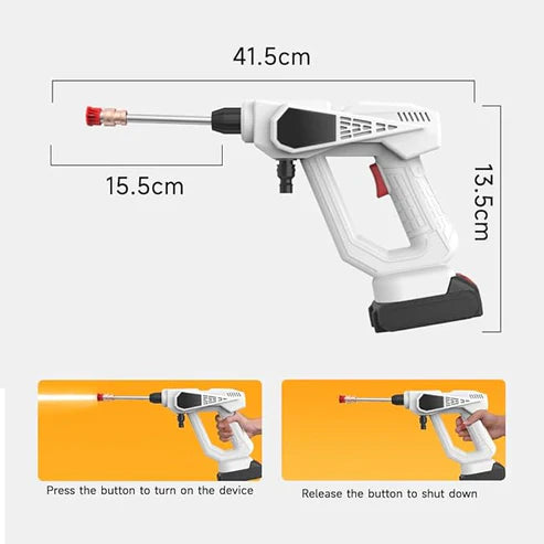 Cordless Car Washer Powerful, Portable & Easy Vehicle Cleaning