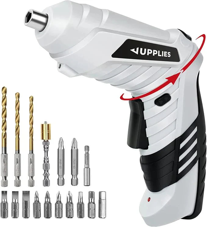 Portable Cordless Drill & Screw Kit Compact Power in Your Hands