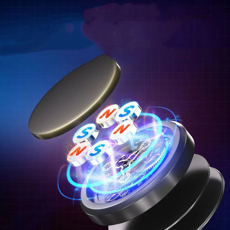 Smart Magnetic Mobile Stand Auto Grip with Centripetal Force Design