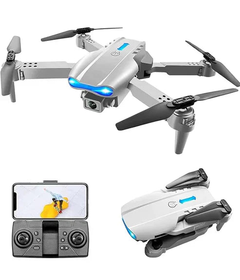 E99 Foldable Drone 4K HD Camera, Easy Control & Real-Time Aerial View