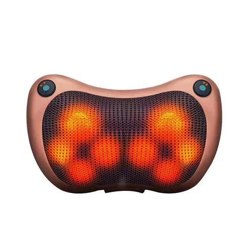Electric Neck & Body Massage Pillow  Deep Kneading Relief for Home, Office & Travel