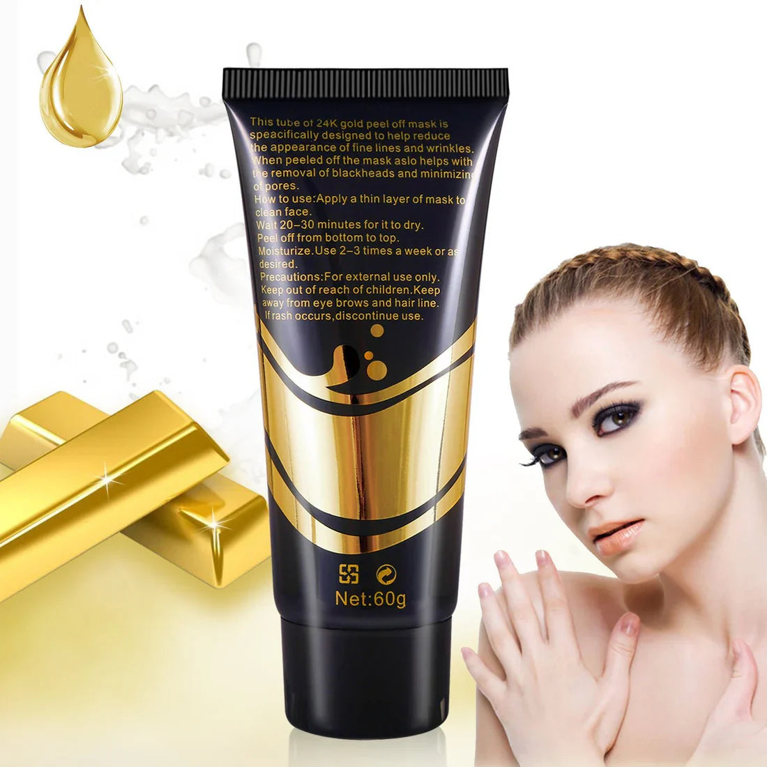 MABOX Gold Collagen Peel-Off Face Mask