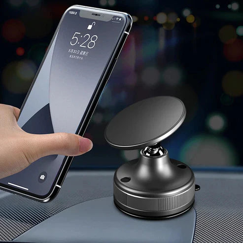 Hepu Suction Cup Magnetic Phone Holder No Slips, Just Grip