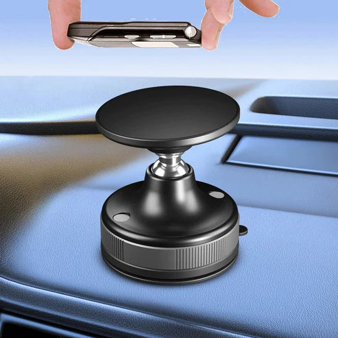 Hepu Suction Cup Magnetic Phone Holder No Slips, Just Grip