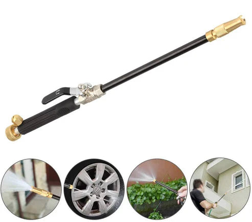 High Pressure Water Gun Adjustable Nozzle for Car Wash & Garden Use