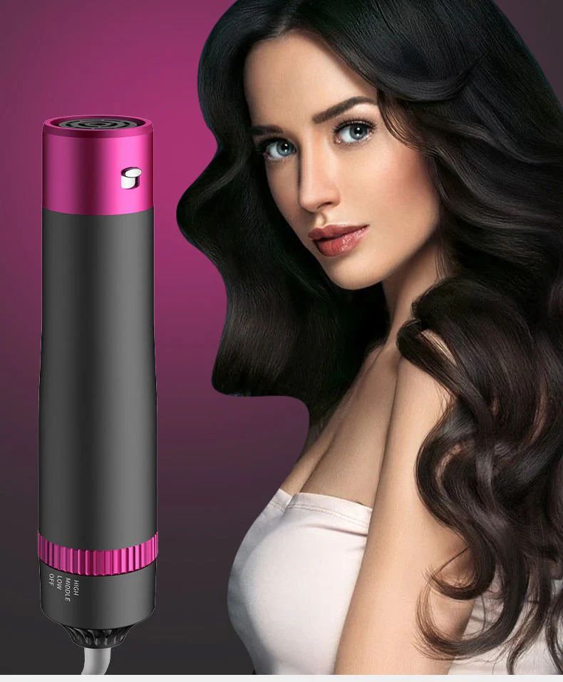 5 in 1 Hot Air Brush Hair Dryer, Volumizer & Styler for Salon-Quality Results at Home