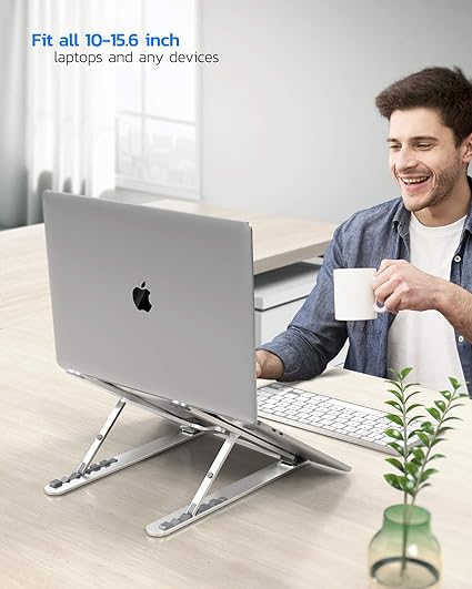 Nulaxy Adjustable Laptop Stand – Elevate Comfort, Boost Efficiency