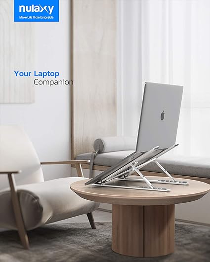 Nulaxy Adjustable Laptop Stand – Elevate Comfort, Boost Efficiency