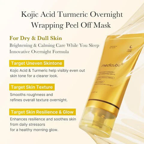 Medicube Skin Brightening Night Mask with Kojic Acid & Turmeric