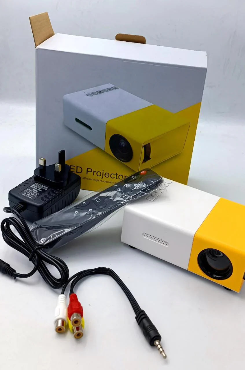 Meer Mini LED Projector YG-300 – Big Screen Anywhere, Anytime