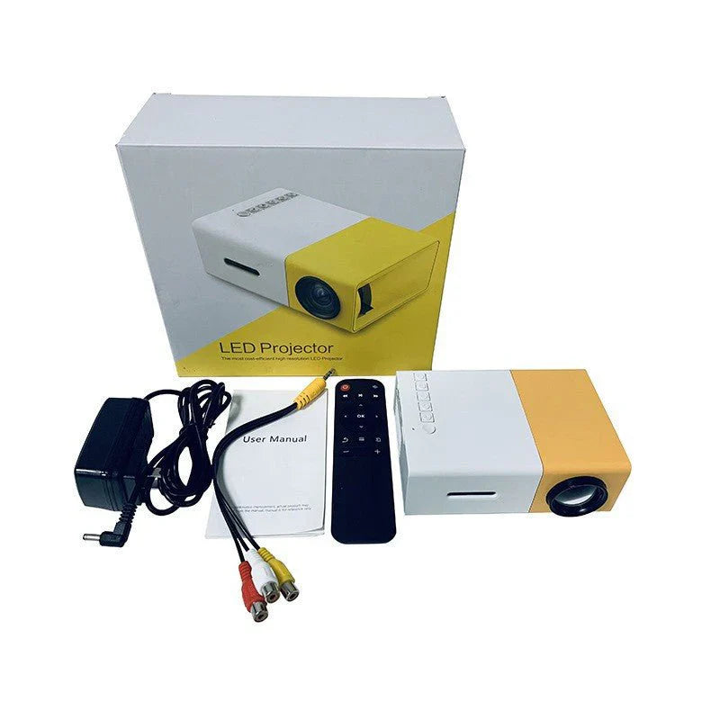 Meer Mini LED Projector YG-300 – Big Screen Anywhere, Anytime
