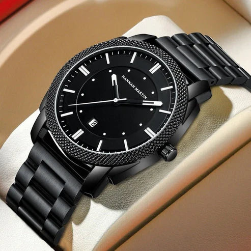 Men’s Stainless Steel Waterproof Watch – Stylish, Durable & Reliable