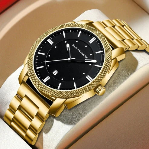 Men’s Stainless Steel Waterproof Watch – Stylish, Durable & Reliable