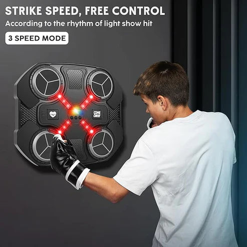 Musical Boxing Toy for Kids Fun Workout with Lights & Beats