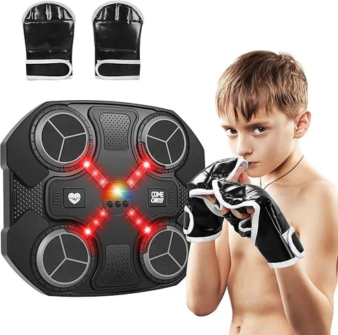 Musical Boxing Toy for Kids Fun Workout with Lights & Beats