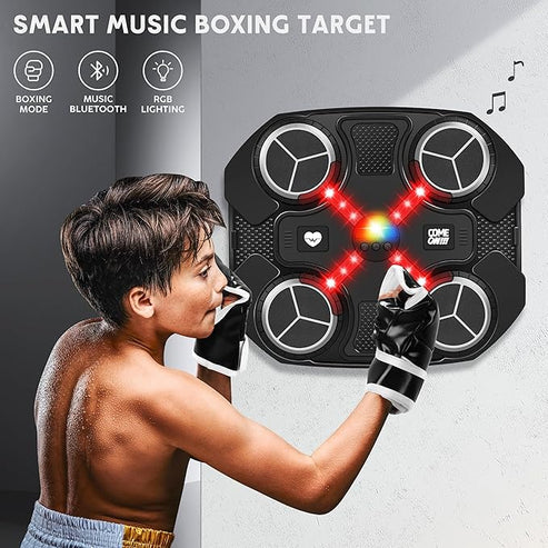 Musical Boxing Toy for Kids Fun Workout with Lights & Beats