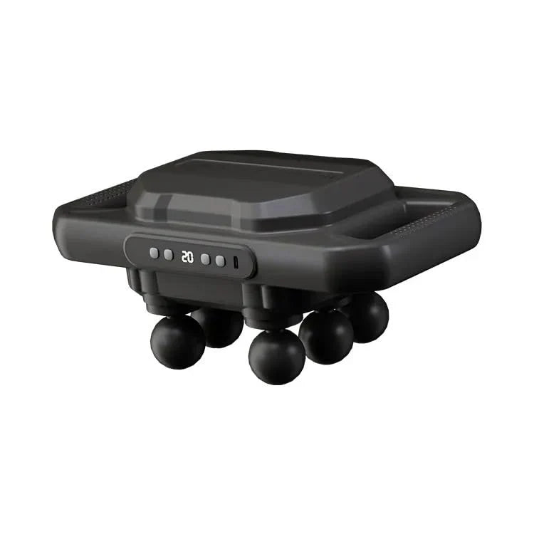 Six-Head Deep Tissue Fascial Massage Gun – Muscle Relaxation & Recovery Tool