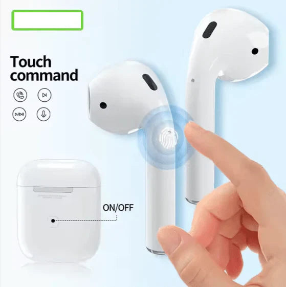 Smart TWS Earbuds with LED Charging Case Crystal Clear Audio & Auto Pairing