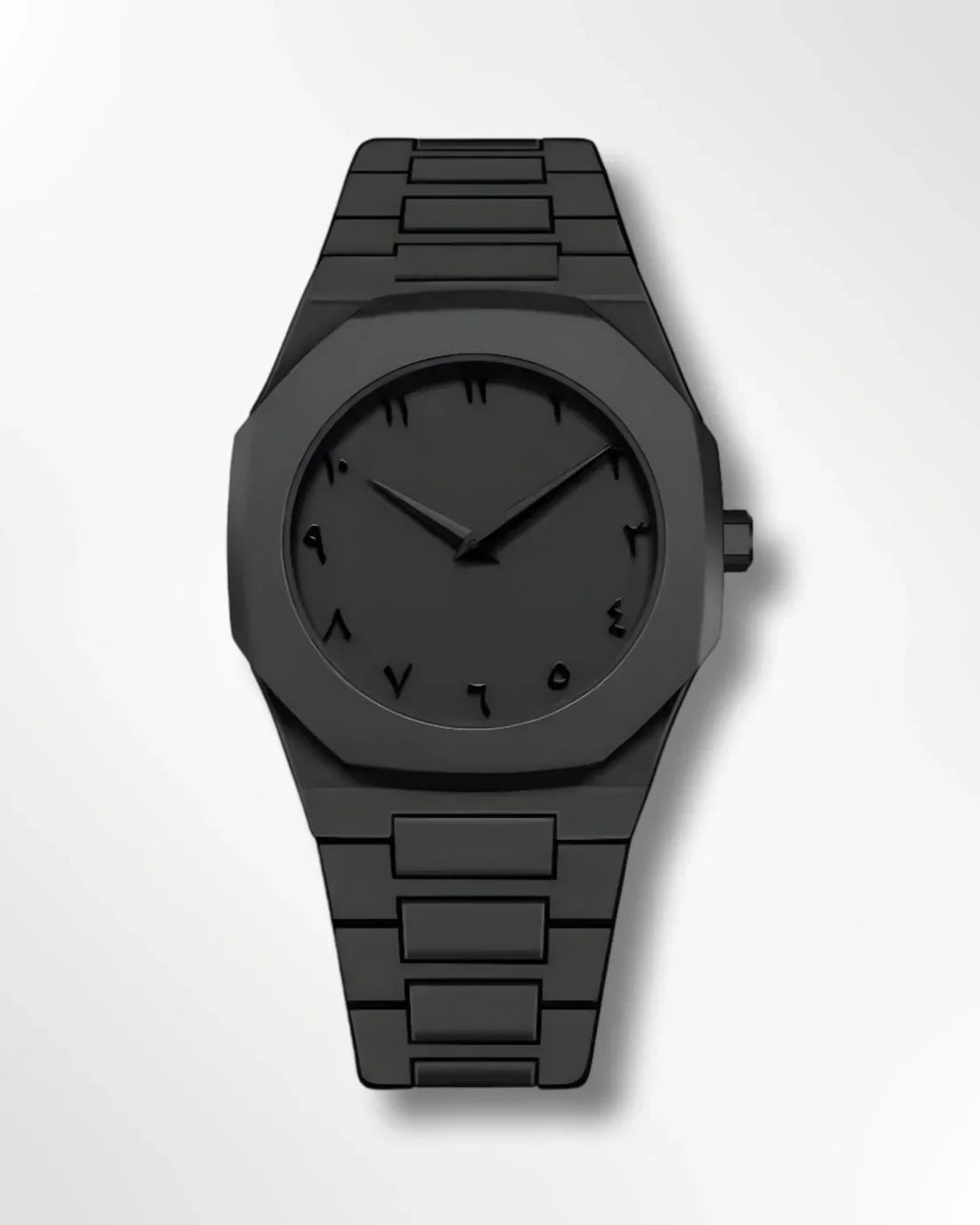 Elegant Stainless Steel Arabic Numeral Watch – Timeless Style with Classic Design