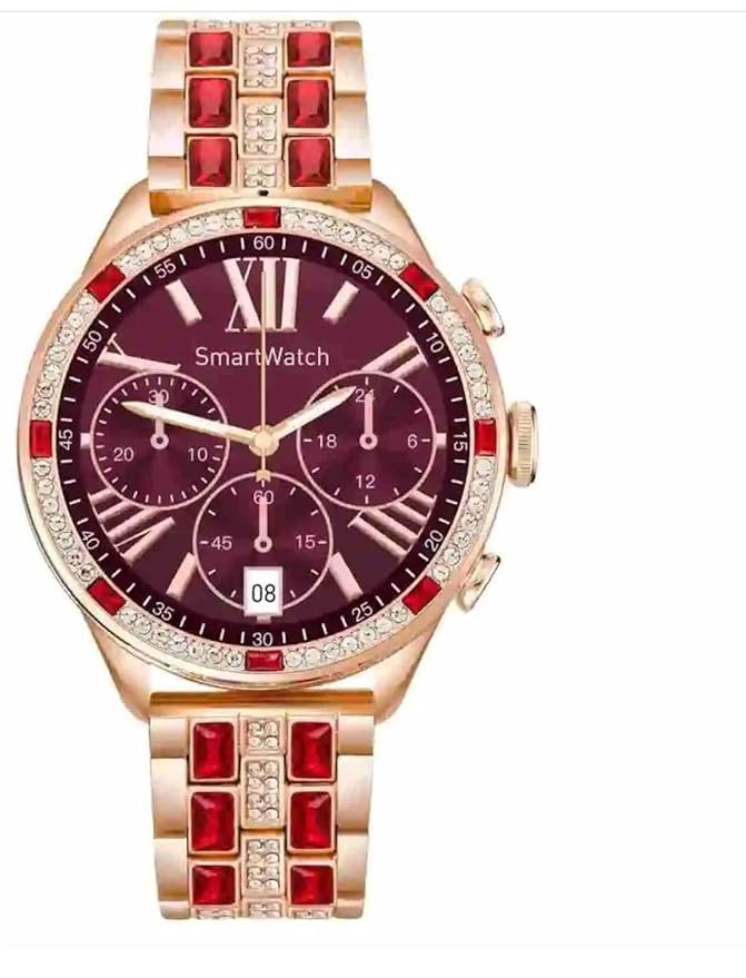 Stainless Steel Smart Watch Stylish Design with Smart Features for Everyday Use