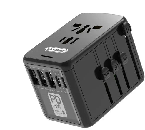 Universal World Travel Adapter All-in-One Charger for Global Trips
