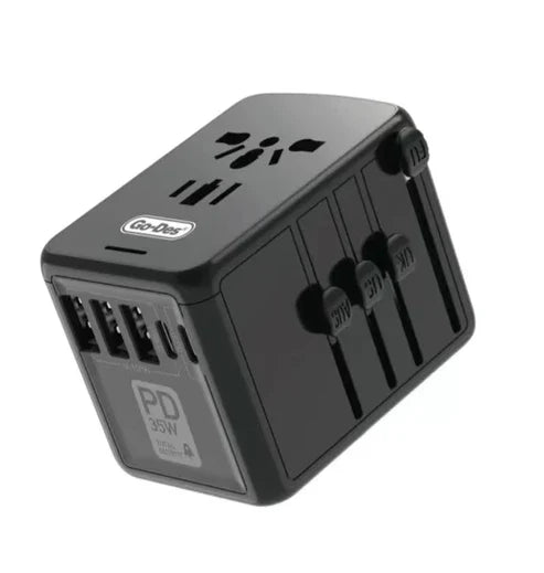 Universal World Travel Adapter All-in-One Charger for Global Trips